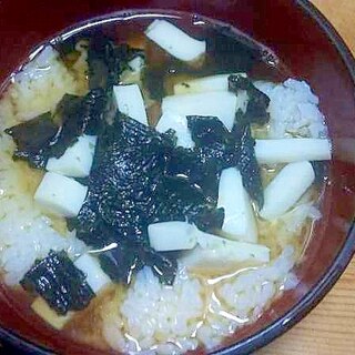 甘だし茶漬/蒲鉾味付け海苔